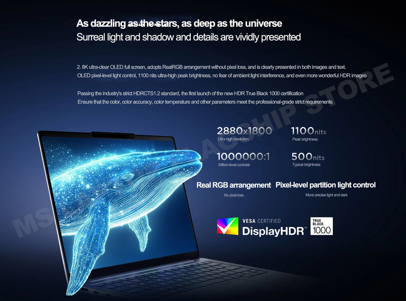 【2025 New】Lenovo Xiaoxin Pro 14 GT AI7-350/860M AI9-365/880M 32G+1TB 14inch 2.8K 120Hz OLED Screen