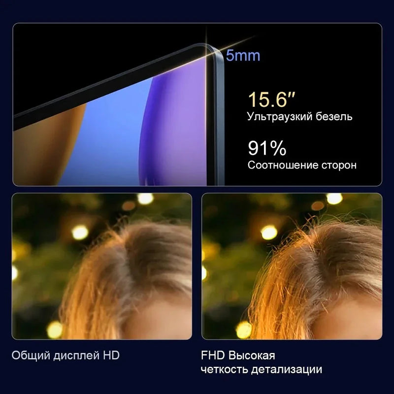 Portable Laptop 15.6inch Intel Celeron N5095 16GB RAM 1TB SSD DDR4 Windows 11 Pro Camera Fingerprint Backlit Keypad Computer PC