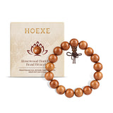 Hoexe Rosewood Buddha Bead Bracelet Daily Simple Fashion Design Bracelet Personalized Versatile Beaded Bracelet