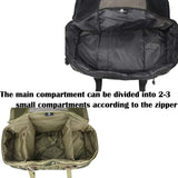 3 In 1 Military Backpack Travel Duffle Bag For Weekender Gym Traveling Workout Deployment