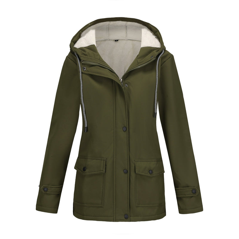 Women's Anorak Composite Fleece-lined Waterproof Jacket