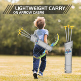 Bow & Arrow Toy Set, LED-lit Archery Toy,10 Suction Cup Arrows, Targets And Arrow Holders, Indoor And Outdoor Children's Toys Suitable For Boys And Girls.Logistics Is Randomly Sent By UPS,USPS,FEdex