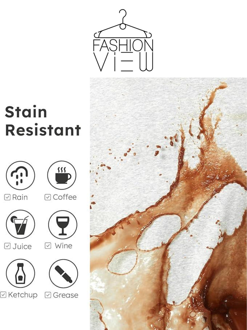 Camiseta básica blanca de cuello redondo, manga corta, de algodón y poliéster, repelente al agua, para hombre