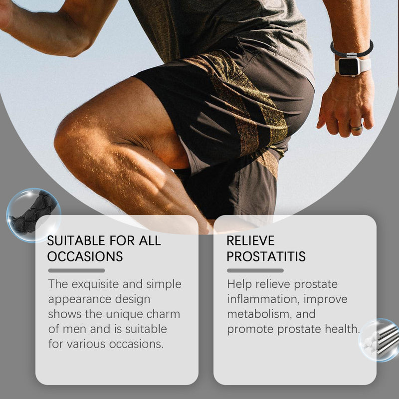 Houkea Men's Charm Bracelet Body Care Everyday Lightweight And Portable Simple Accessory Stylish Bracelet