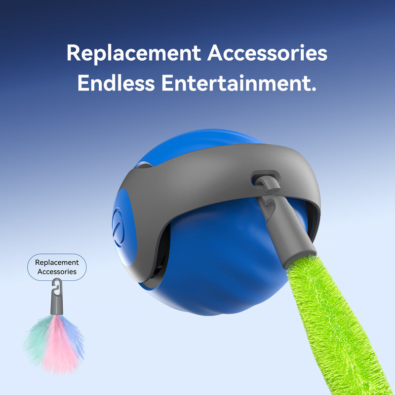 2025 Smart Interactive Cat Ball,Type-C Rechargeable Interactive Cats Toy,Automatic Cat Teaser Toy,Pet Supplies,New Year Gift