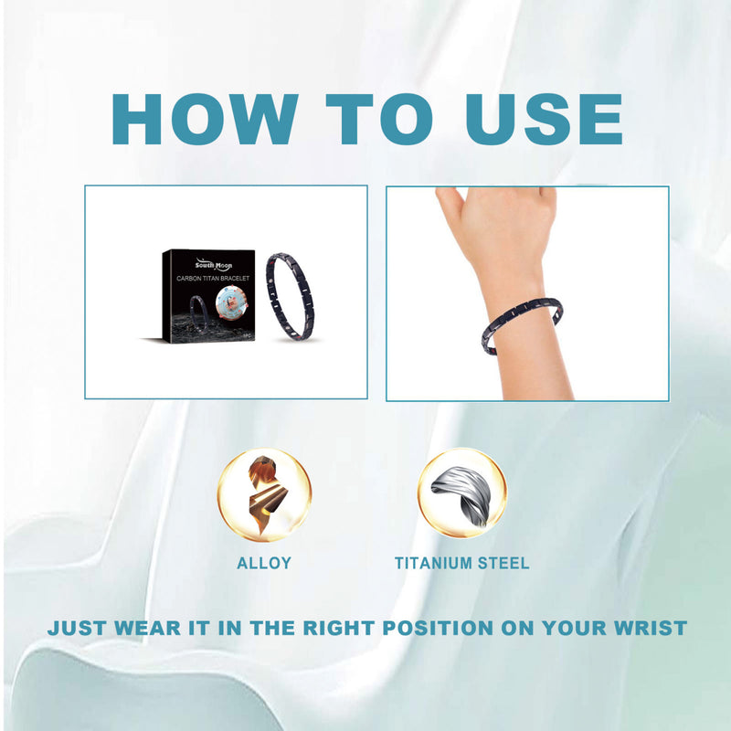 SouthMoon Titanium Steel Bracelet Personalized Simple And Versatile Fashion Accessory Sports Gym Portable Bracelet