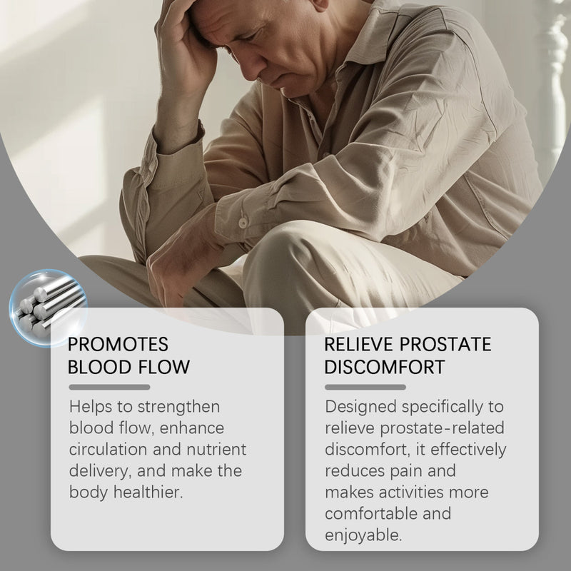 Hoexe Light Luxury Flowing Fire Ring Soothes Physical Discomfort And Improves Vitality, Caring For Men's Health And Daily Portability