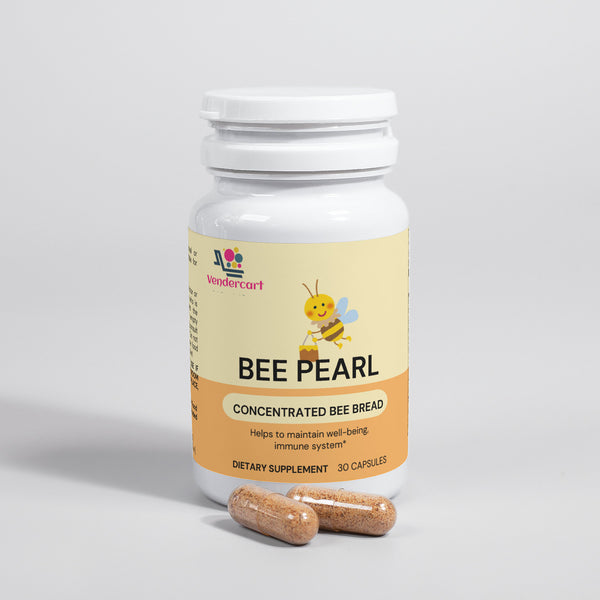 Bee Pearl Capsules Natural Immunity, Energy, And Skin Health Support