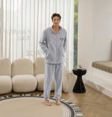 Conjunto de pijama de terciopelo para hombre 