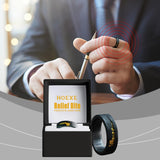 Hoexe Light Luxury Flowing Fire Ring Soothes Physical Discomfort And Improves Vitality, Caring For Men's Health And Daily Portability