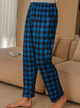 Ice Silk Fabric Single Stripe Pants Style