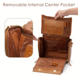 Women's Multifunctional Leather Shoulder Bag Handbag