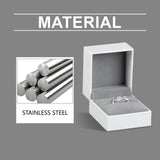 Hoexe Silver Dotted Diamond Ring Caring For Everyday Life, Comfortable To Wear, Sporty Rings For Men And Women