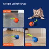 2025 Smart Interactive Cat Ball,Type-C Rechargeable Interactive Cats Toy,Automatic Cat Teaser Toy,Pet Supplies,New Year Gift
