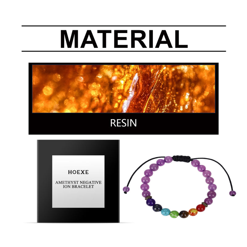 Hoexe Amethyst Bracelet Turquoise Simple And Versatile Fashion Personality Rose Amethyst Bracelet For Men And Women Couples