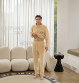 Conjunto de pijama de terciopelo para hombre 