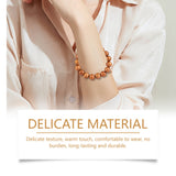 Hoexe Rosewood Buddha Bead Bracelet Daily Simple Fashion Design Bracelet Personalized Versatile Beaded Bracelet