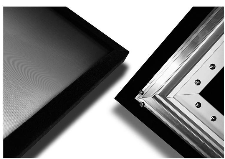 Hot Sale Pet Crystal Ultra Short Throw  Inch Anti-light Ambient Light Projection Rear Projection Screen