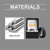 Hoexe Light Luxury Flowing Fire Ring Soothes Physical Discomfort And Improves Vitality, Caring For Men's Health And Daily Portability