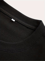 Black Tshirt Yellow Submarine Pattern Trendy And Fashionable Casual And Versatile